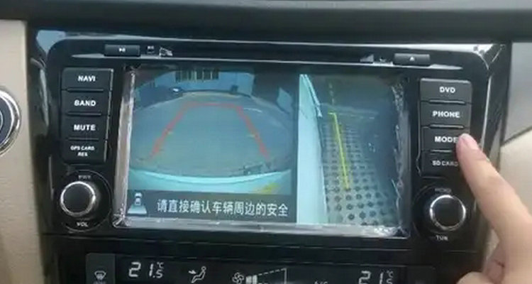 掛倒檔不顯示倒車影像怎么回事