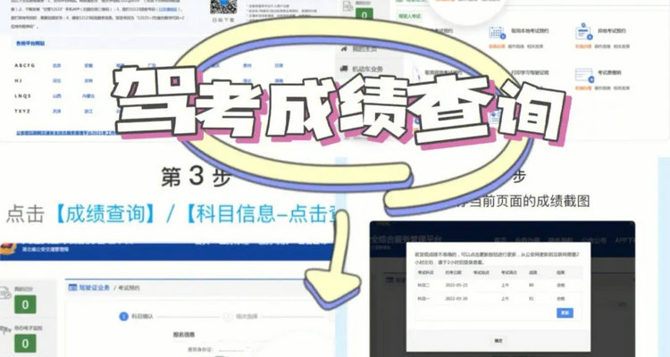 駕照全部考完了怎么查成績