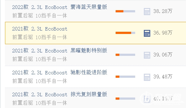 野馬多少錢(qián) 2022款新車(chē)售價(jià)36.98萬(wàn)元（分期首付15.65萬(wàn)）